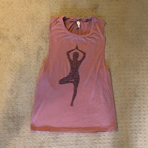 Yoga tank top